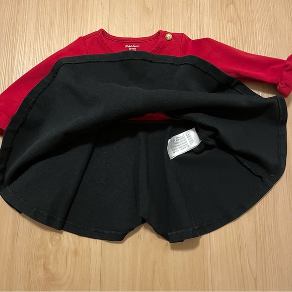 Ralph Lauren Fit and Flare Red Dress - Picture 4 of 8